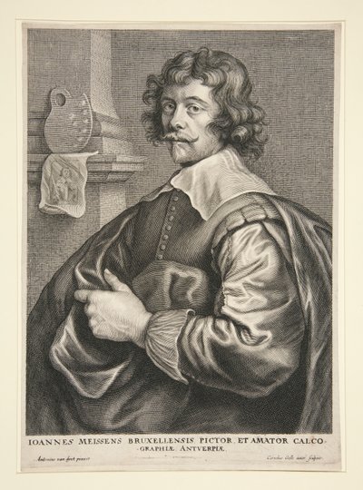 Joannes Meissens, maler og forlægger i Bruxelles af Cornelis Galle II