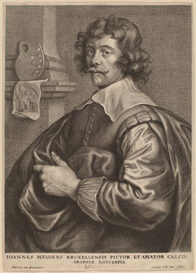 John Meyssens af Cornelis Galle I after Sir Anthony van Dyck