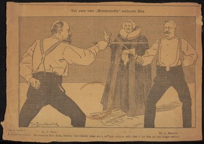 Avisudklip fra Jan Veth arkiv af Cornelis Gerardus 