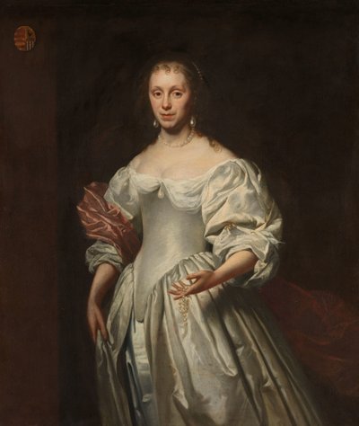 Portræt af Cornelia Craen van Haeften Portræt af Cornelia Craen van Haeften (1622-1678) af Cornelis Janssens van Ceulen (II) (attributed to)