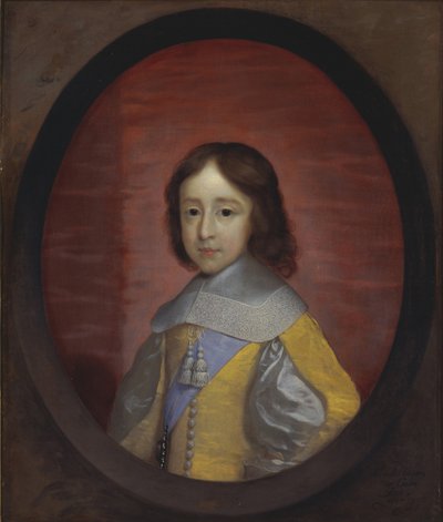 Vilhelm III, Prins af Orange 1650-1702, som barn, 1657 af Cornelis Janssens van Ceulen