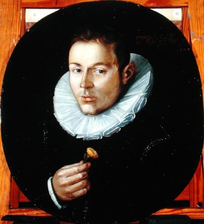 Portræt af en mand af Cornelis Ketel