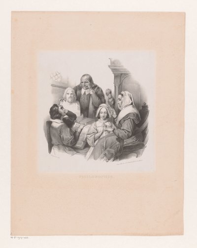 Filosofisk virksomhed Filosofi (titel på objekt) af Cornelis Kruseman