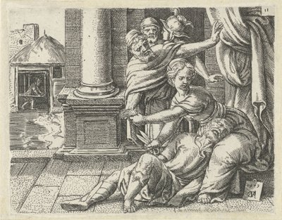 Samson og Delila History of Samson (serietitel) af Cornelis Massijs