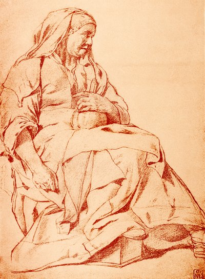 Den syge kvinde med en urinflaske af Cornelis Pietersz Bega