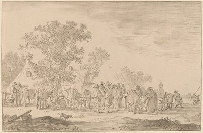 Kvægmarked, 1767. af Cornelis Ploos van Amstel