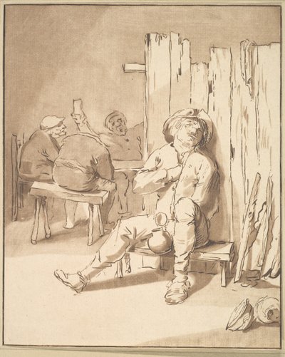 Beruset Bonde i en Kro, 1775. af Cornelis Ploos van Amstel