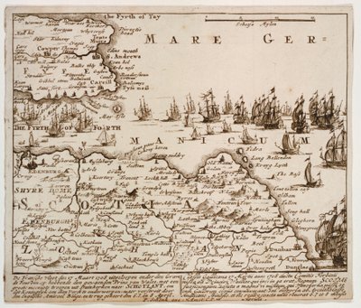 Forbins forsøg mod Skotland af Cornelis Ploos van Amstel