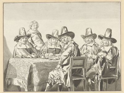 Regenter af børnehjemmet i Haarlem af Cornelis Ploos van Amstel