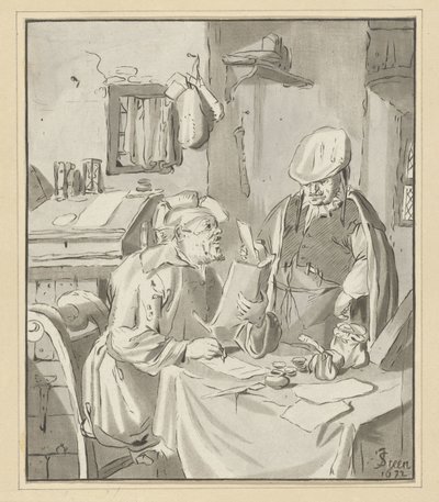 Forfatter af et brev Modtager af Cornelis Ploos van Amstel