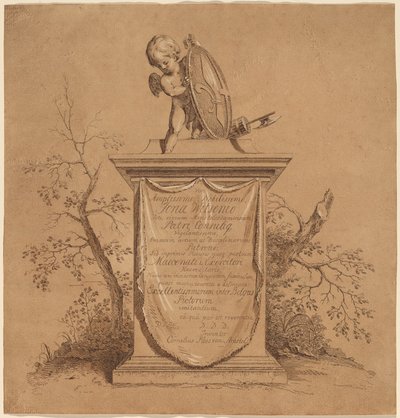 Titel side af Cornelis Ploos van Amstel