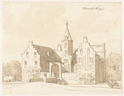 Slot Drakenburg ved Baarn af Cornelis Pronk (possibly)