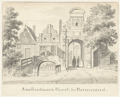 Amsterdam-porten i Purmerend af Cornelis Pronk