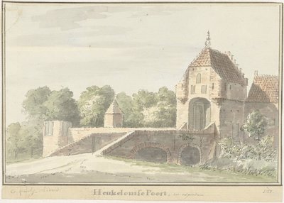 Heukelom-porten i Asperen af Cornelis Pronk