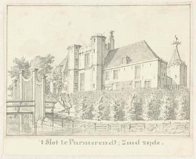 Slusen i Purmerend af Cornelis Pronk