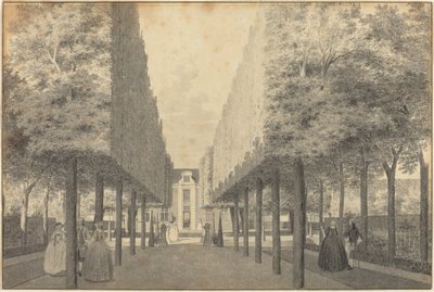 Mine damer og herrer nyder en hollandsk have af Cornelis Pronk