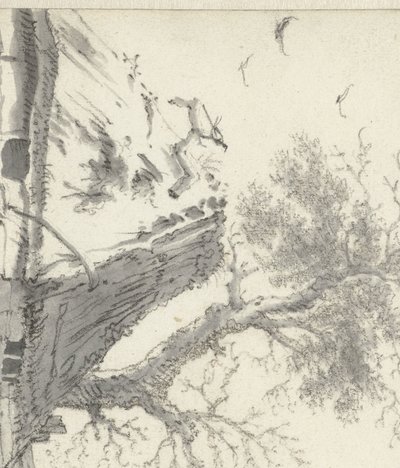 Bondehus ved vandet af Cornelis Saftleven