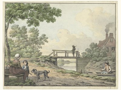 liggende hund af Cornelis Saftleven