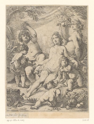 Bacchus, Venus en Ceres af Cornelis Schut (I)