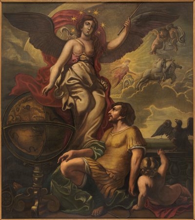 Allegory of Astrology, første halvdel af det 17. århundrede.. af Cornelis Schut