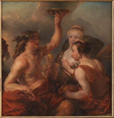 Bacchus, Ceres og Venus af Cornelis Schut