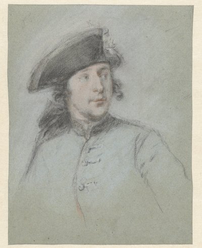 Portræt af Ludolf Bakhuysen den Yngre af Cornelis Troost