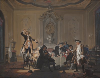 De snakkede over det hele!" af Cornelis Troost