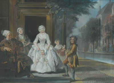 Orgelsliberen, 1743 af Cornelis Troost
