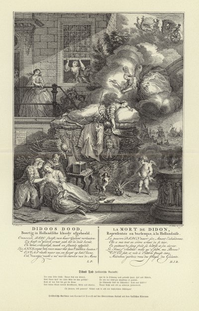 Didos død af Cornelis Troost