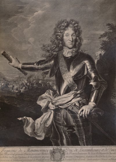 Francois Henri de Montmorency-Boutteville, hertug af Luxembourg, fransk general, c1600-tallet 1894 af Cornelis Vermeulen