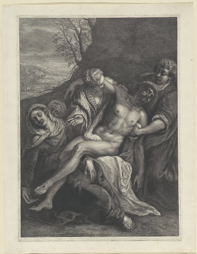Kristi skælven af Cornelis Visscher (II)