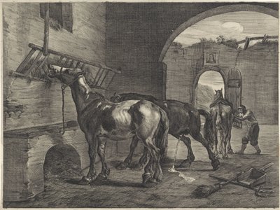 Stabil af Cornelis Visscher (II)