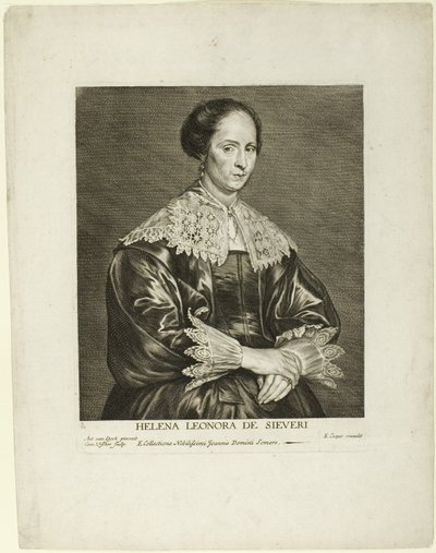 Helena-Leonora de Sieveri af Cornelis Visscher
