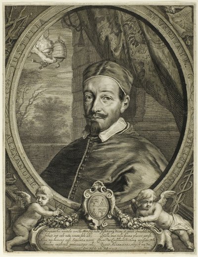 Pave Alexander den Syvende af Cornelis Visscher
