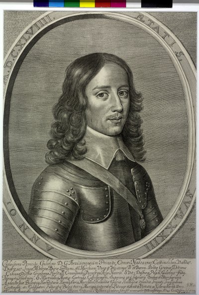 Prins af Oranien William II af Cornelis Visscher