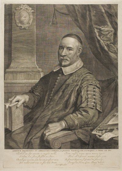 Rev. D. Johannes Wachterlaer af Utrecht af Cornelis Visscher