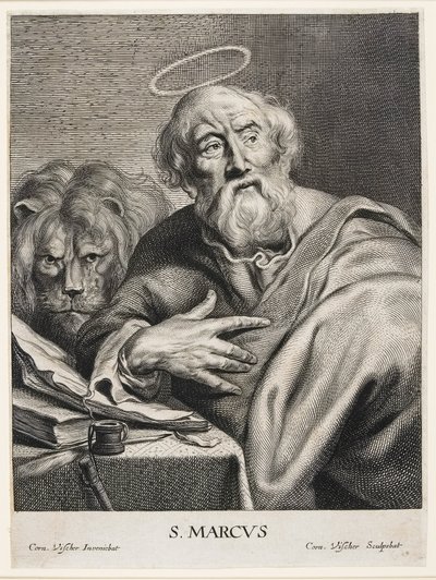 St. Mark af Cornelis Visscher