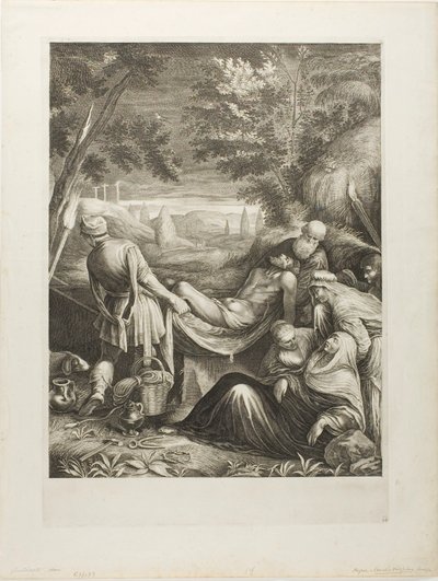 Begravelsen af Cornelis Visscher