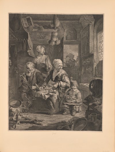 Pandekage-kvinden af Cornelis Visscher