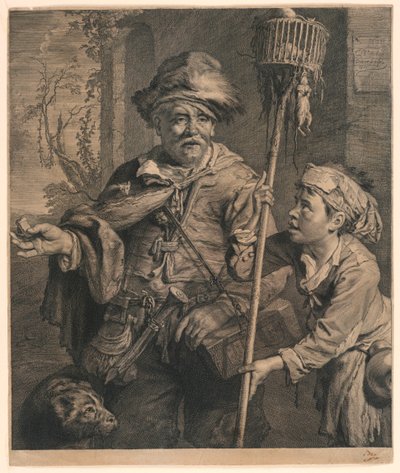 Rottefangeren af Cornelis Visscher