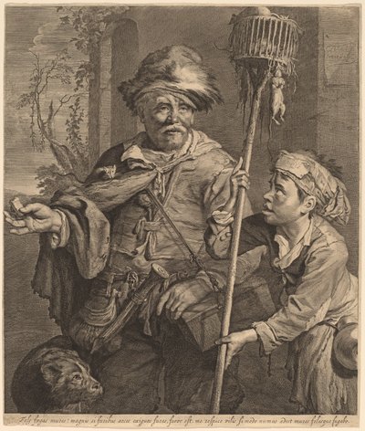 Sælgeren af rottegift af Cornelis Visscher