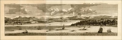 1698 illustration - Shkodra - Konstantinopels menageri af Cornelis de Bruijn