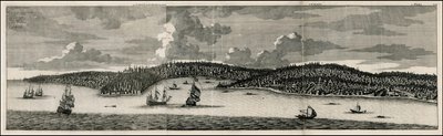 Udsigt over Konstantinopel og Pera fra 1698 af Cornelis De Bruyn af Cornelis de Bruijn
