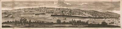 Udsigt over Jerusalem fra 1698 af Cornelis De Bruyn af Cornelis de Bruijn