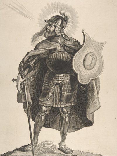 Sankt Gangulphus, 1650. af Cornelis de Visscher