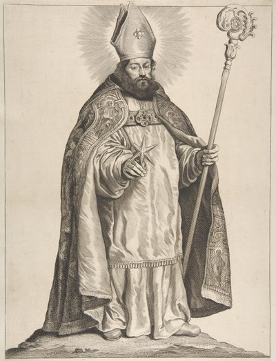 St. Swithbert, 1650. af Cornelis de Visscher