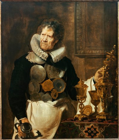 Portræt af Abraham Grapheus 1550-1624, 1620. af Cornelis de Vos