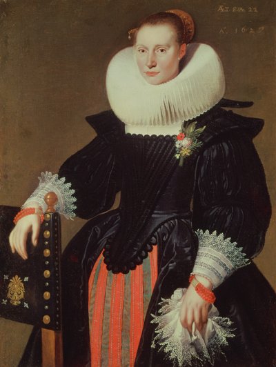 Portræt af en kvinde af Cornelis de Vos