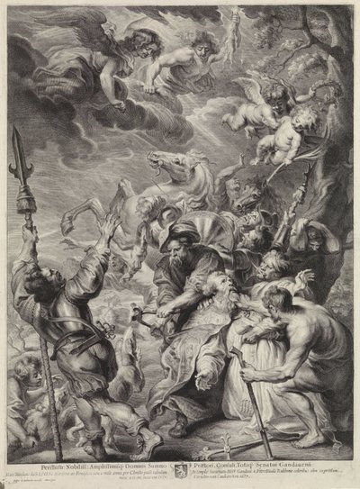 Sankt Livinus tortur af Cornelis van Caukercken