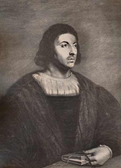 Giovanni Boccaccio, italiensk renæssanceskribent, digter og humanist 17. århundrede 1894 af Cornelis van Dalen II
